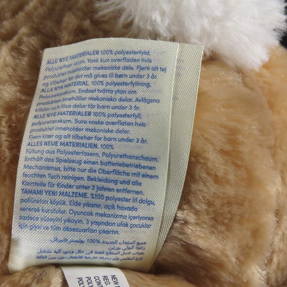 BABW Plush Light Brown Bunny, Floppy Pink Ears & Paws Stuffed Animal Soft Toy - Picture 10 of 16